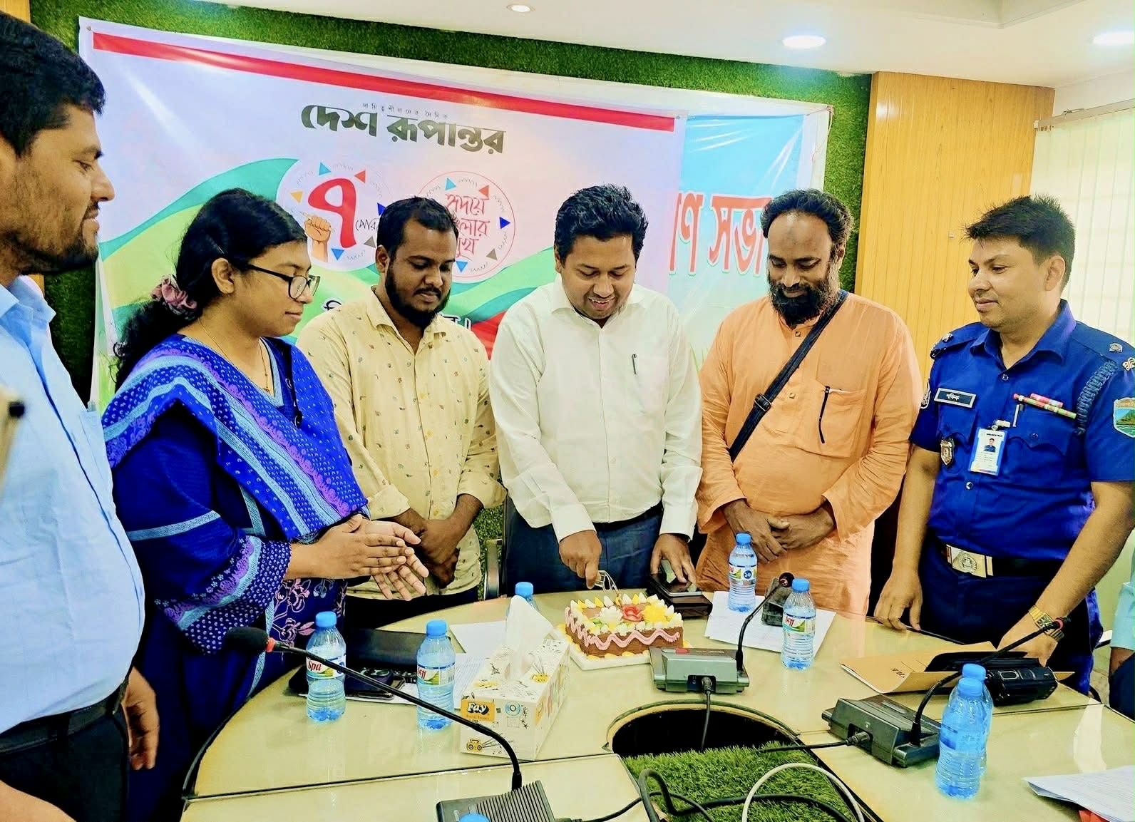 সিংড়ায় দেশ রুপান্তরের প্রতিষ্ঠা বার্ষিকী পালিত
