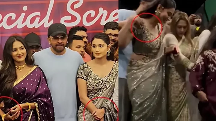 ফারিণের কাঁধে ও জ্যোতির কোমরে হাত শাকিবের, সমালোচনার ঝড়